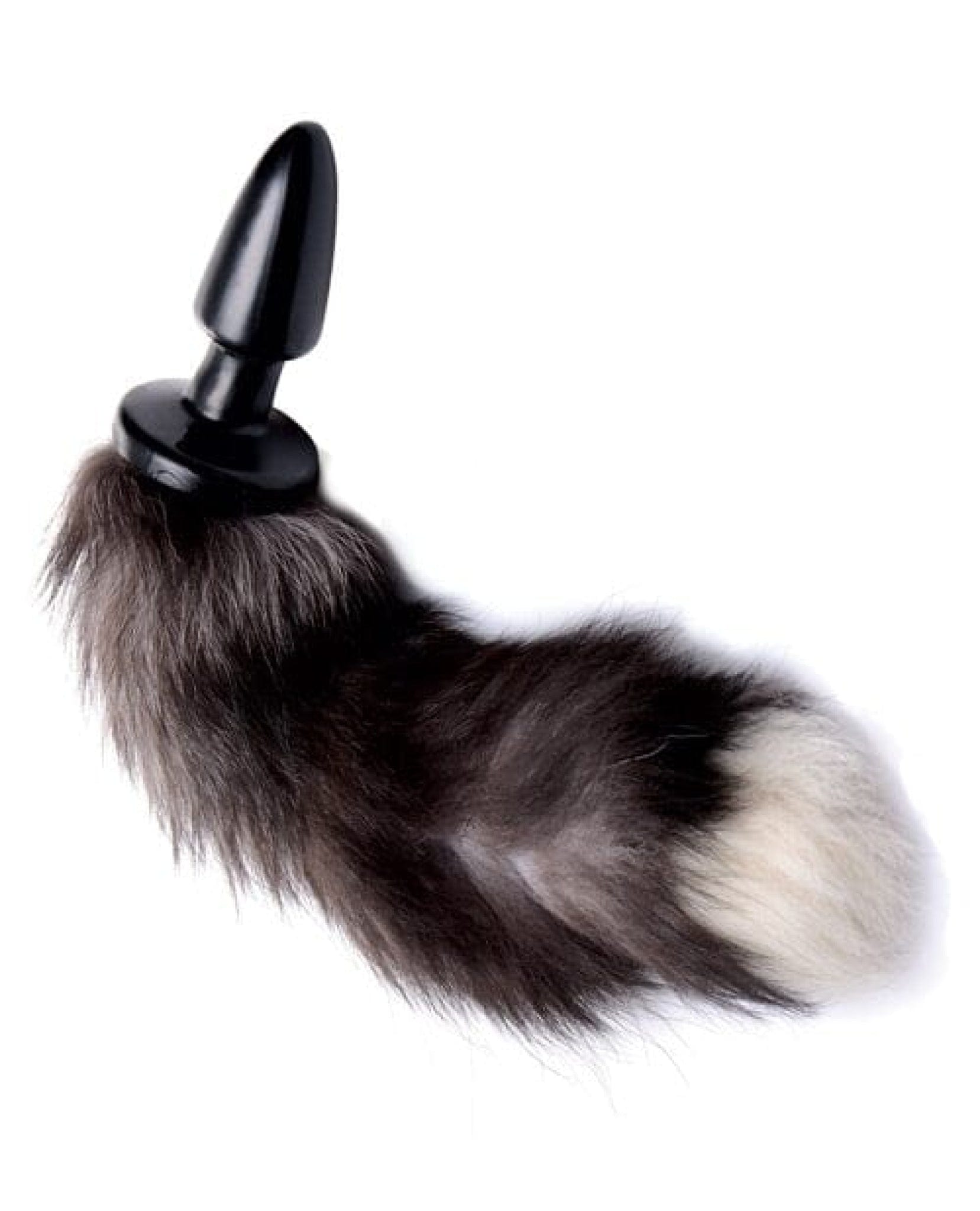 Doll Authority Anal Products Tailz Grey Fox Tail Anal Plug