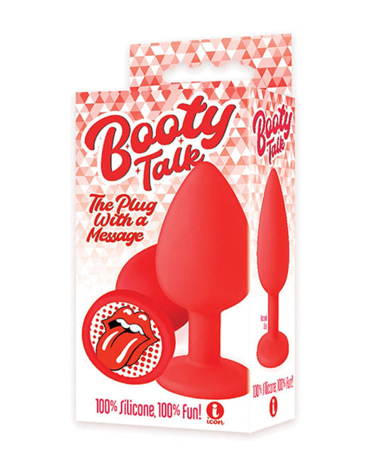 Doll Authority Anal Products The 9's Booty Calls Tongue Plug - Red