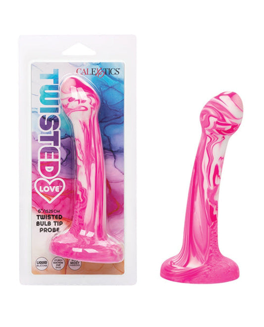 Doll Authority Anal Products Pink Twisted Love Twisted Bulb Tip Probe