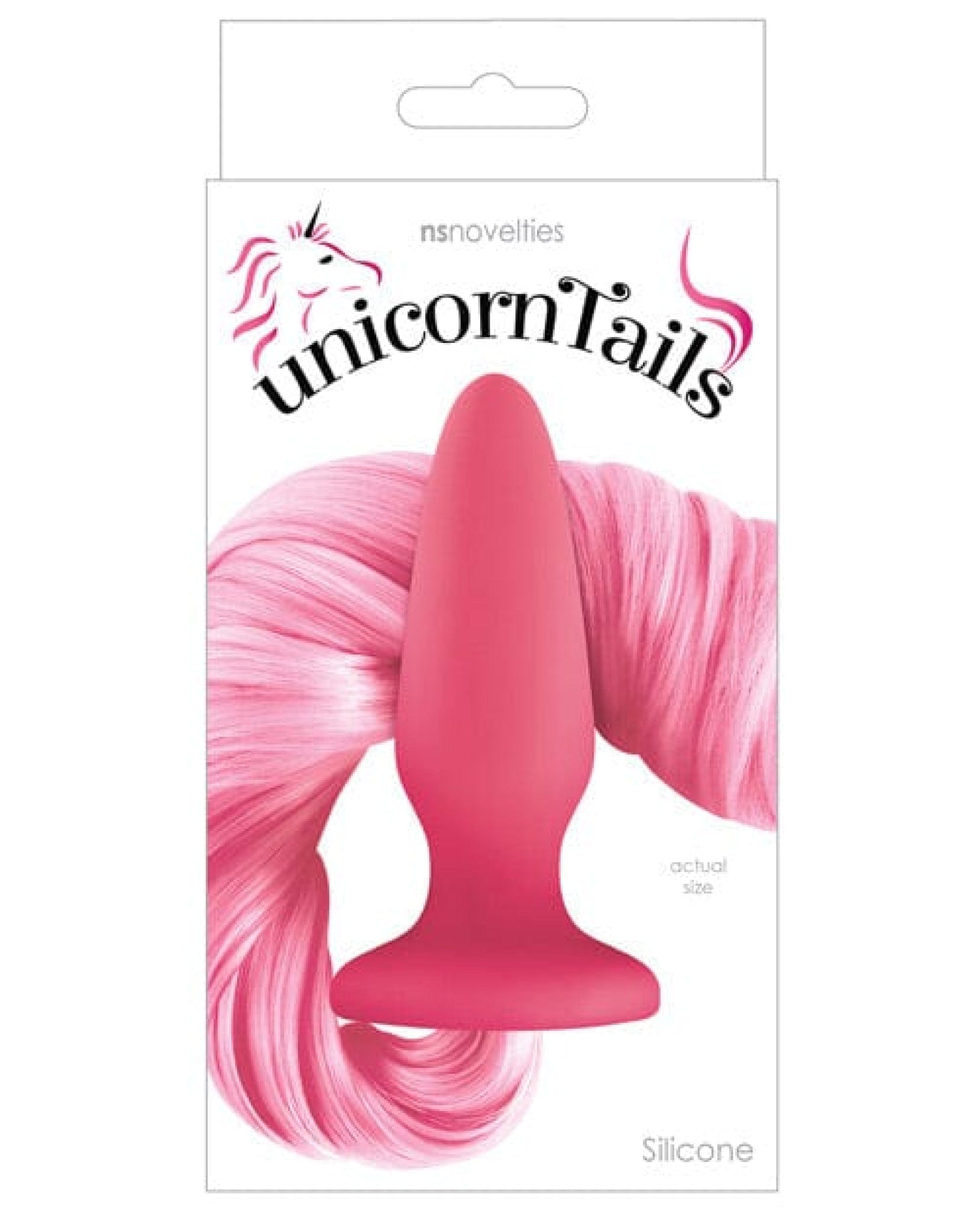 Doll Authority Anal Products Pink Unicorn Tails - Pastel Pink