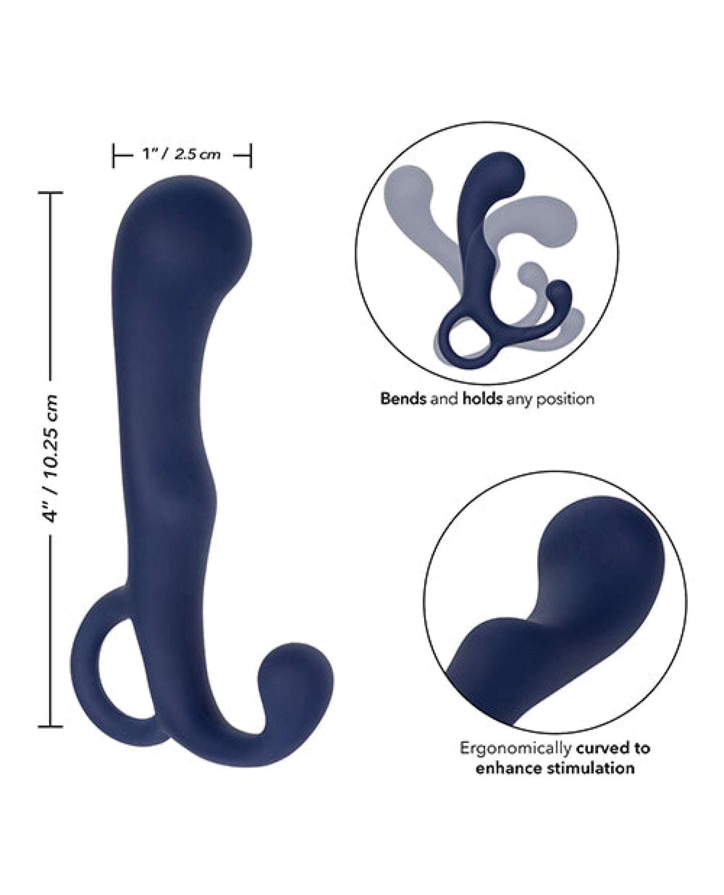 Doll Authority Anal Products Viceroy Agility Probe - Blue