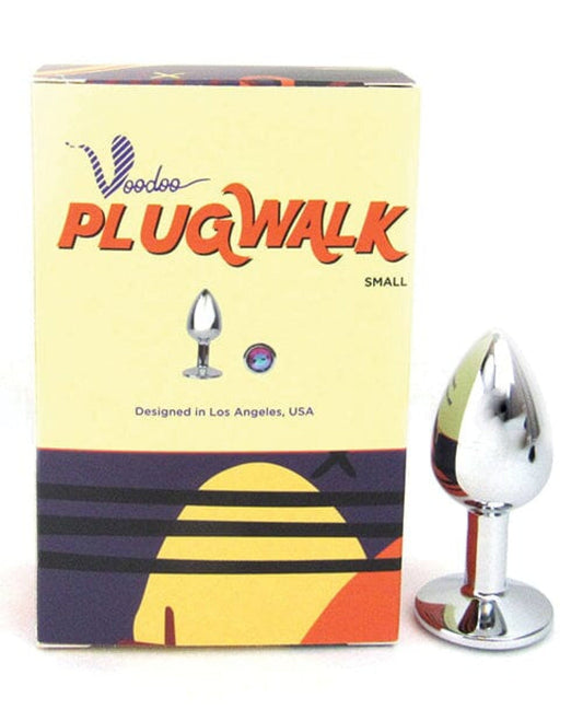 Doll Authority Anal Products Voodoo Walk Small Metal Plug - Silver
