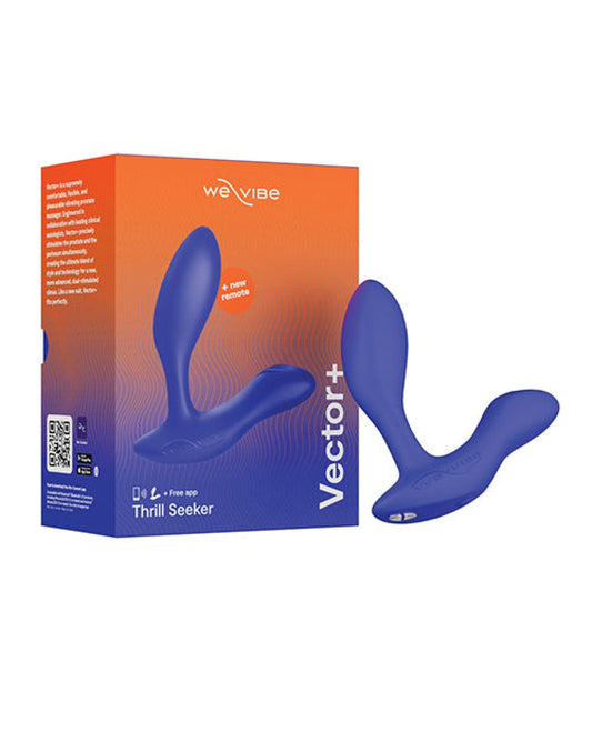Doll Authority Anal Products Royal Blue We-vibe Vector+
