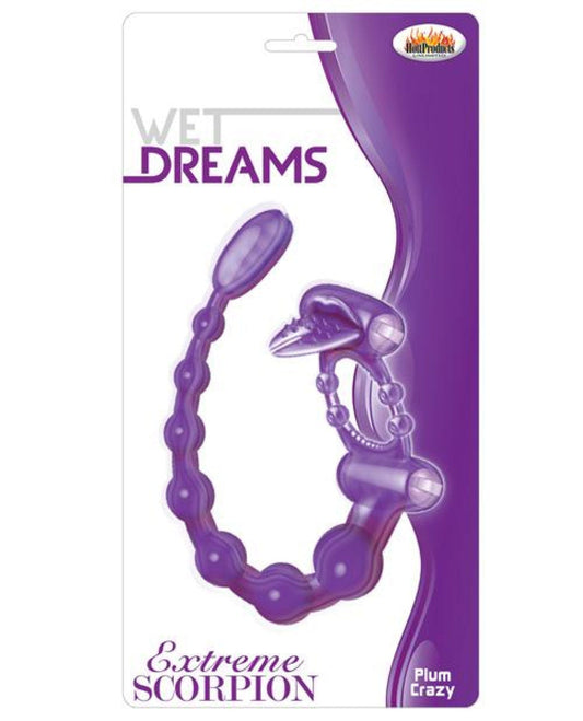 Doll Authority Anal Products Purple Wet Dreams Extreme Scorpion