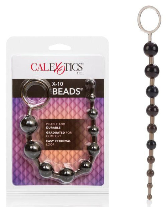 Doll Authority Anal Products Black X-10 Beads