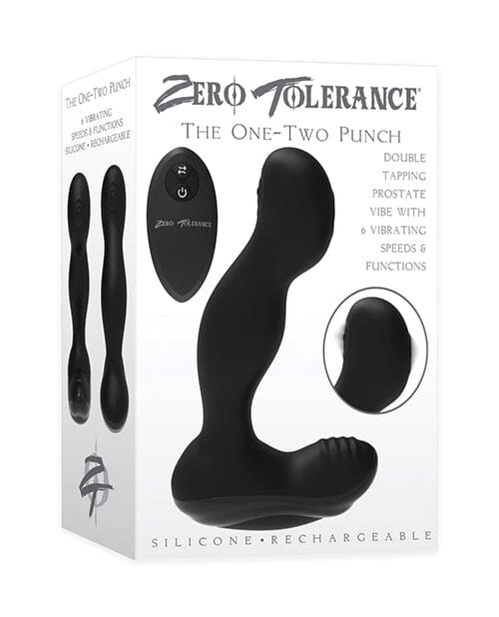Doll Authority Anal Products Zero Tolerance The One-two Punch - Black