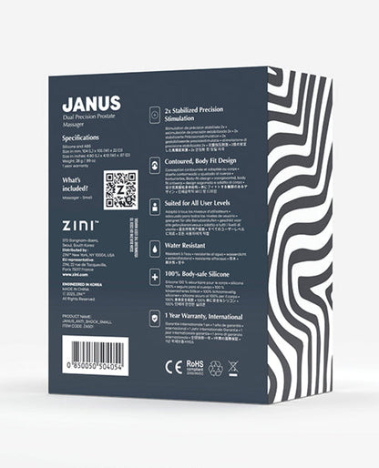 Doll Authority Anal Products Zini Janus Anti Shock - Black