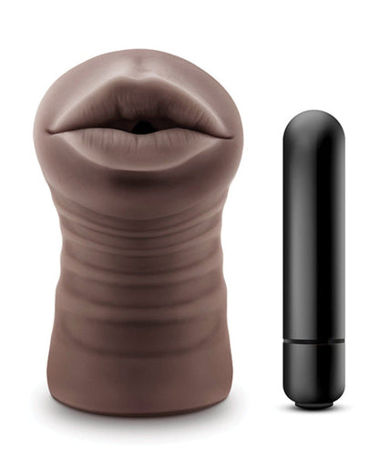 Doll Authority Dolls & Masturbators Blush EnLust Mouth Stroker w/Vibrating Bullet - Krystal