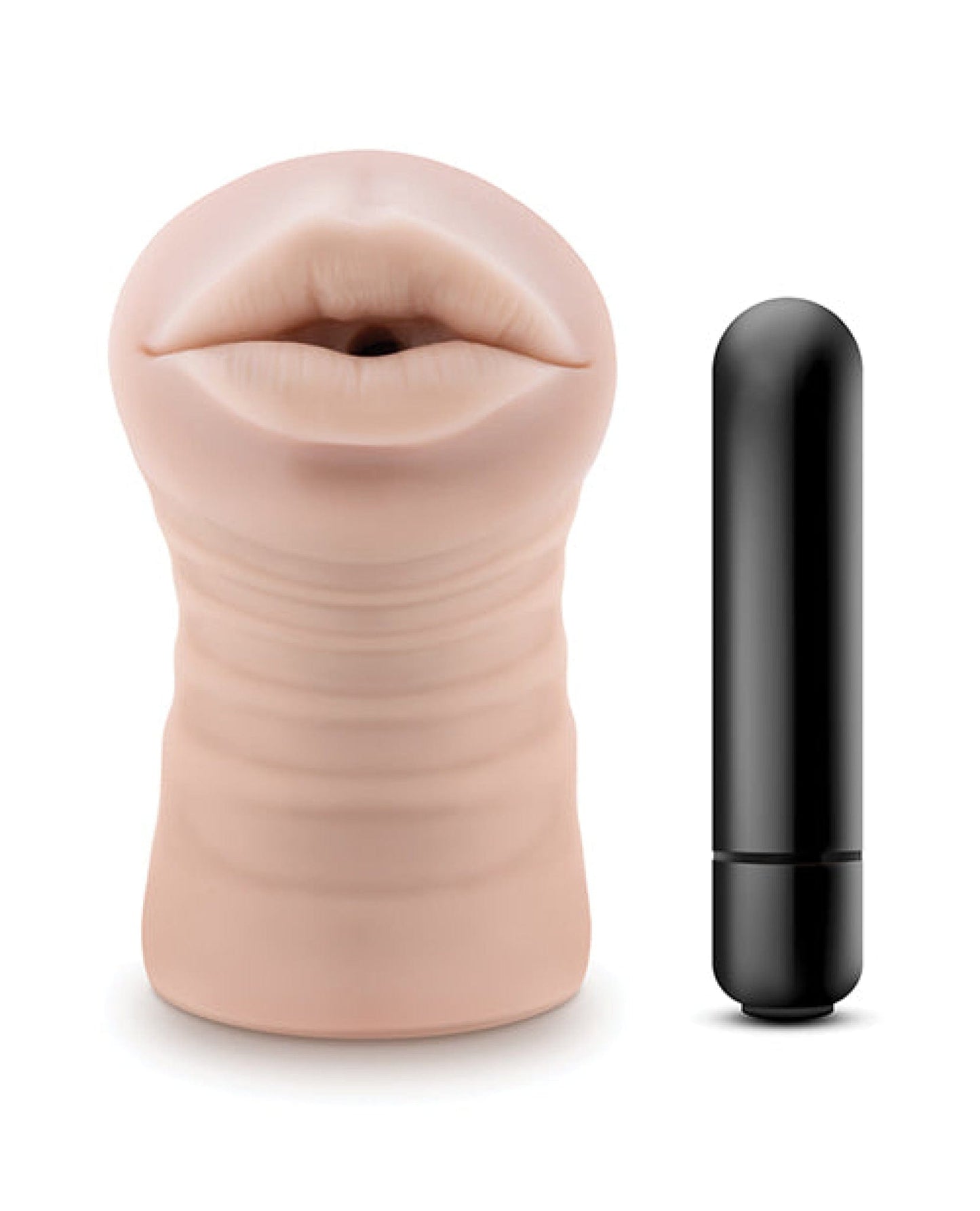 Doll Authority Dolls & Masturbators Blush EnLust Mouth Stroker w/Vibrating Bullet - Nicole