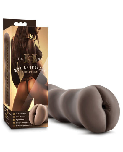 Doll Authority Dolls & Masturbators Blush Hot Chocolate Nicole's Rear Stroker - Chocolate