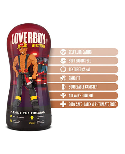 Doll Authority Dolls & Masturbators Blush Loverboy Manny The Fireman - Tan