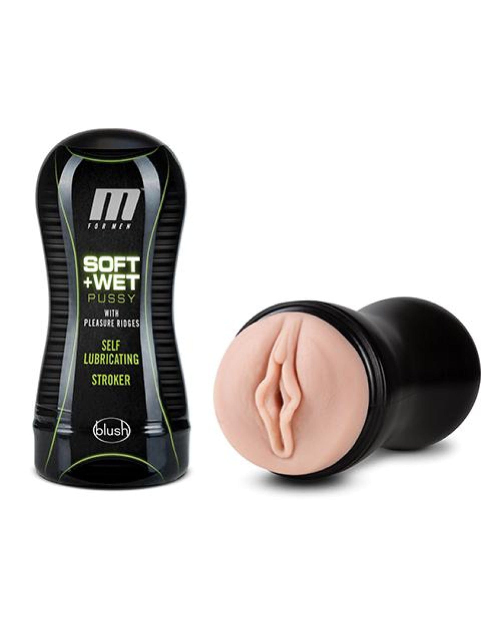 Doll Authority Dolls & Masturbators Blush M For Men Soft And Wet Pussy With Pleasure Ridges Self Lubricating Stroker - Vanilla