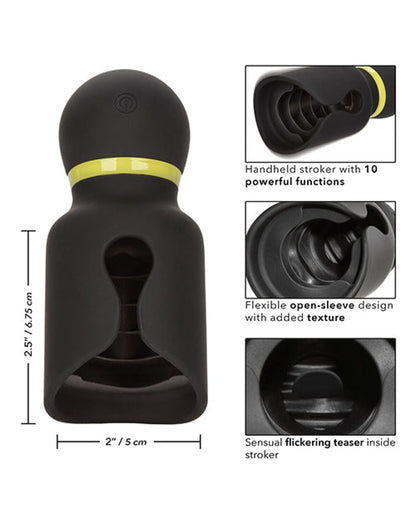 Doll Authority Dolls & Masturbators Boundless Flickering Stroker - Black