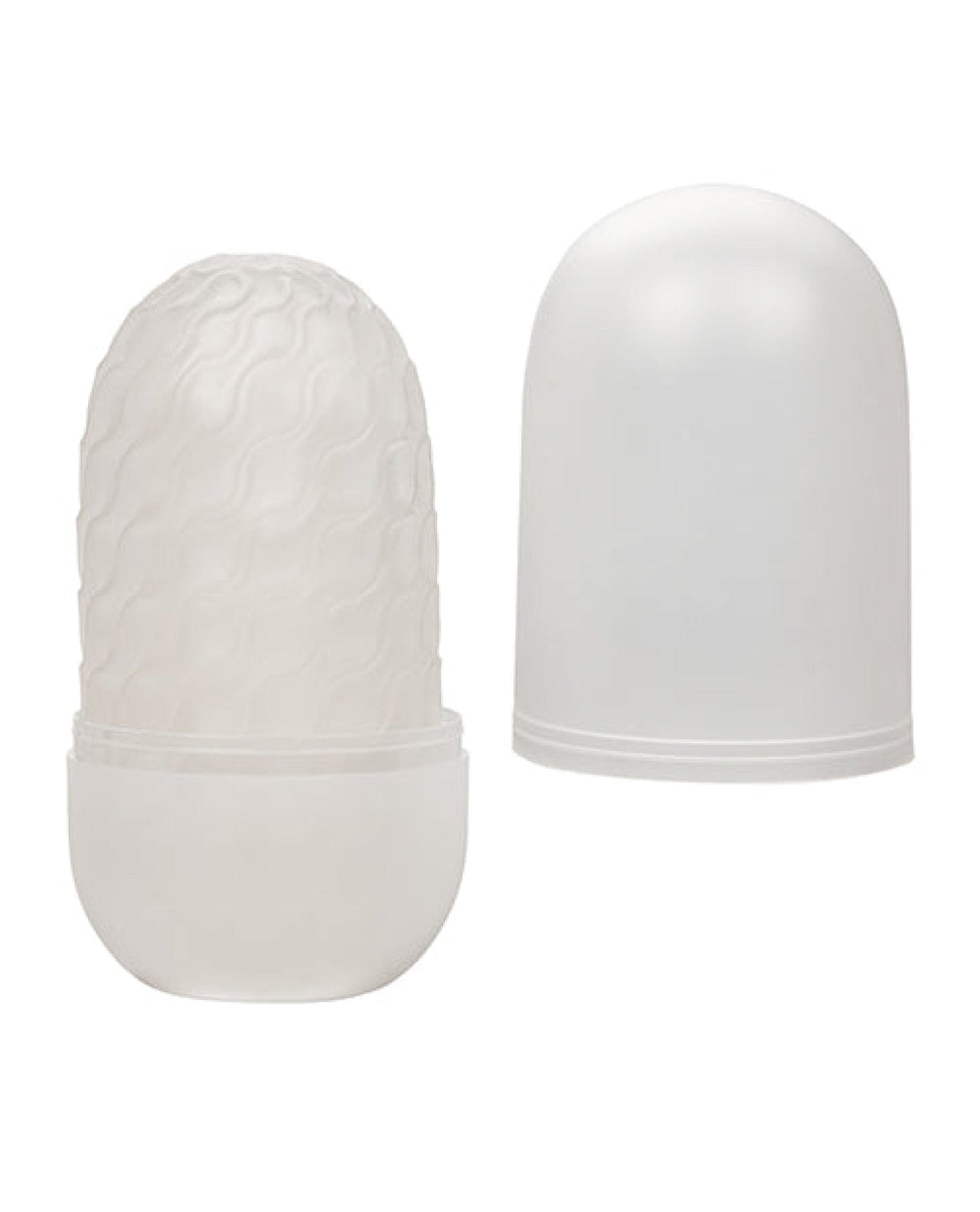 Doll Authority Dolls & Masturbators Boundless Reversible Ribbed Stroker - White