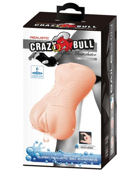 Doll Authority Dolls & Masturbators Crazy Bull No Lube Masturbator Sleeve - Vagina