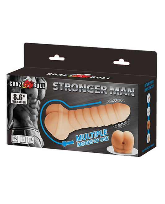 Doll Authority Dolls & Masturbators Crazy Bull Stronger Man Stroker - Flesh