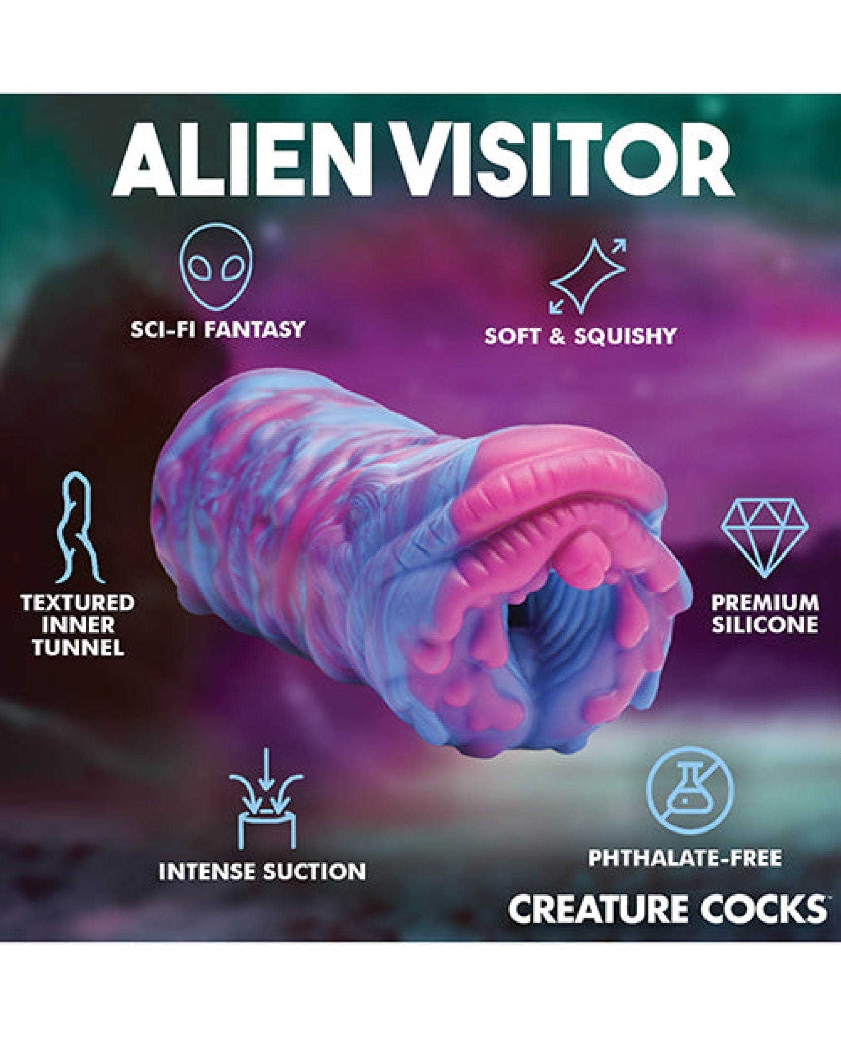 Doll Authority Dolls & Masturbators Creature Cocks Cyclone Alien Silicone Vagina Stroker