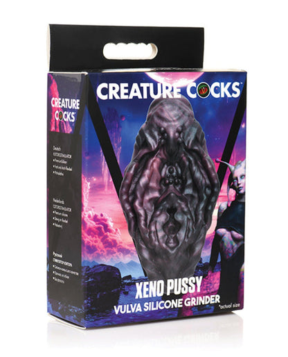 Doll Authority Dolls & Masturbators Creature Cocks Xeno Pussy Vulva Silicone Grinder - Multi Color