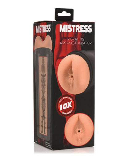 Doll Authority Dolls & Masturbators Curve Toys Mistress Vibrating Ass Masturbator - Tan