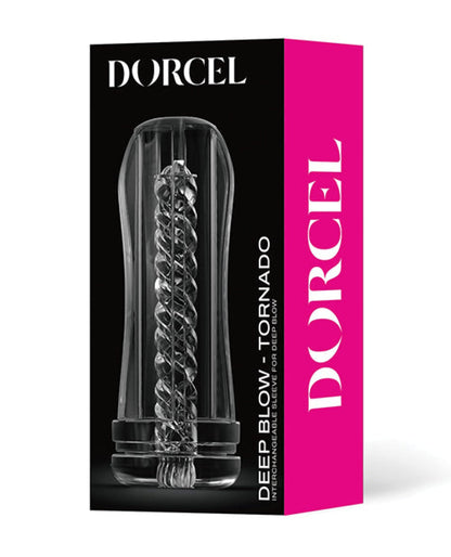 Doll Authority Dolls & Masturbators Dorcel Deep Blow Tornado Sleeve - Clear