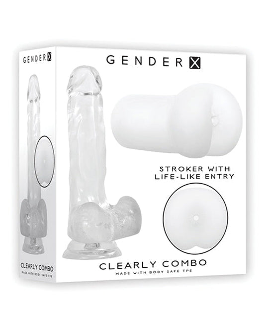 Doll Authority Dolls & Masturbators Gender X Clearly Combo - Clear