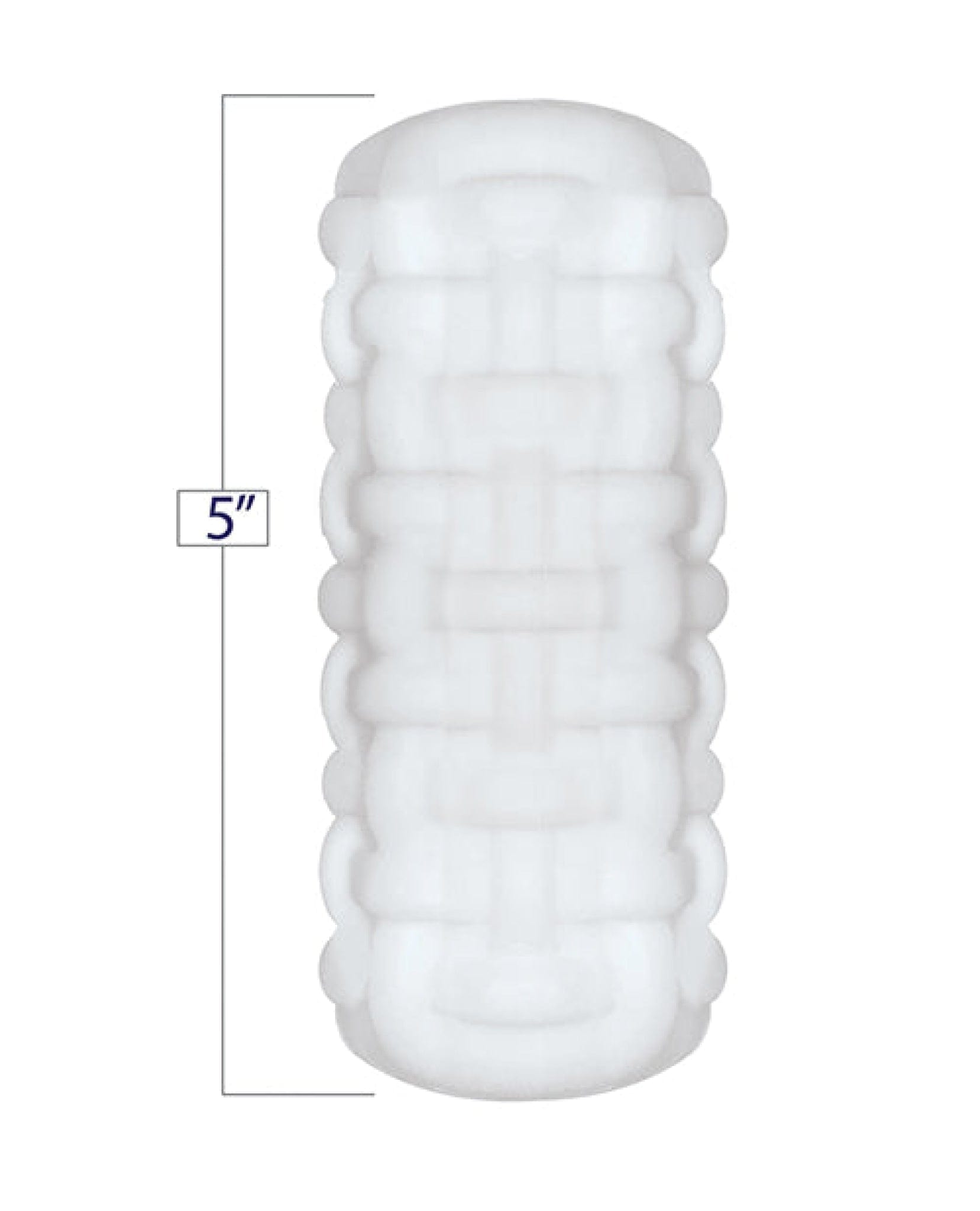 Doll Authority Dolls & Masturbators GeoStroker Two 5" Ultra-Soft TPR Stroker - White