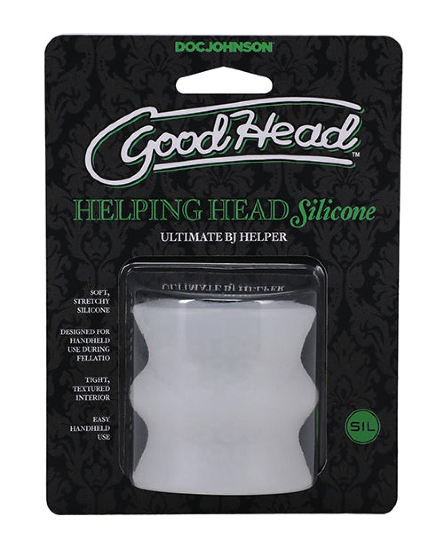 Doll Authority Dolls & Masturbators Goodhead Helping Head Silicone Stroker - Frost