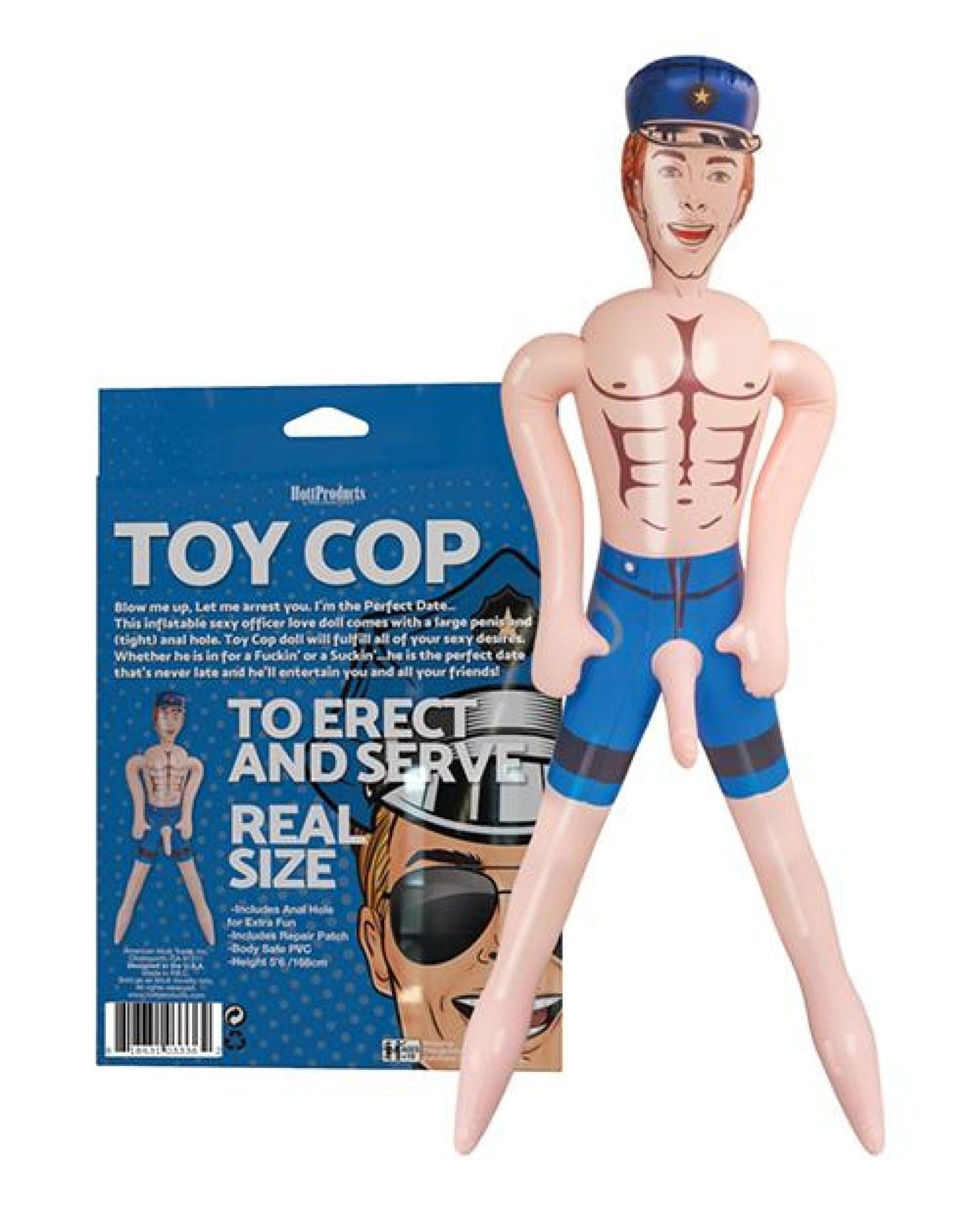 Doll Authority Dolls & Masturbators Inflatable Party Doll - Cop