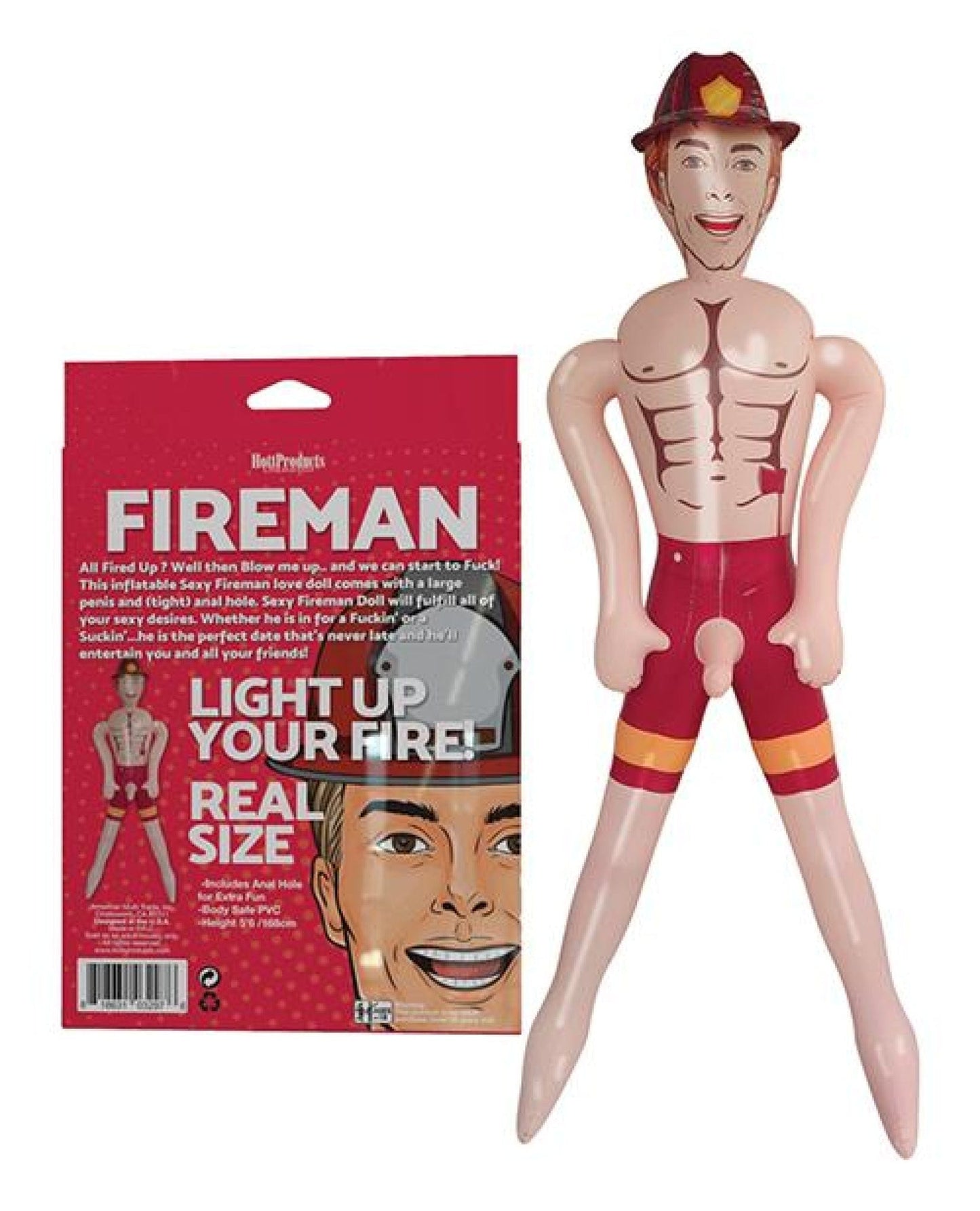 Doll Authority Dolls & Masturbators Inflatable Party Doll - Fireman