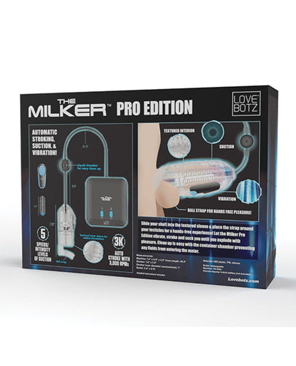 Doll Authority Dolls & Masturbators Lovebotz The Milker Pro Edition - Clear