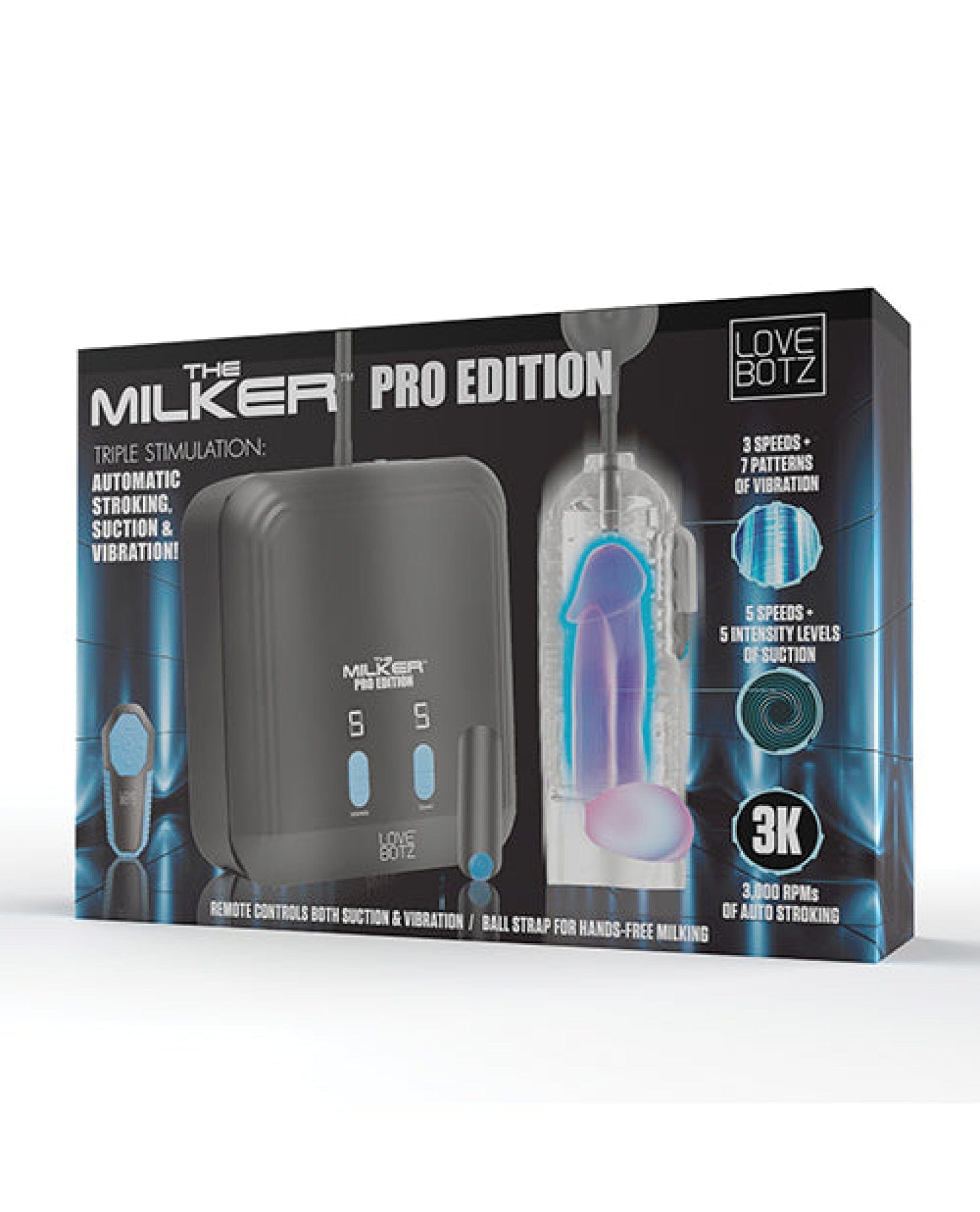 Doll Authority Dolls & Masturbators Lovebotz The Milker Pro Edition - Clear