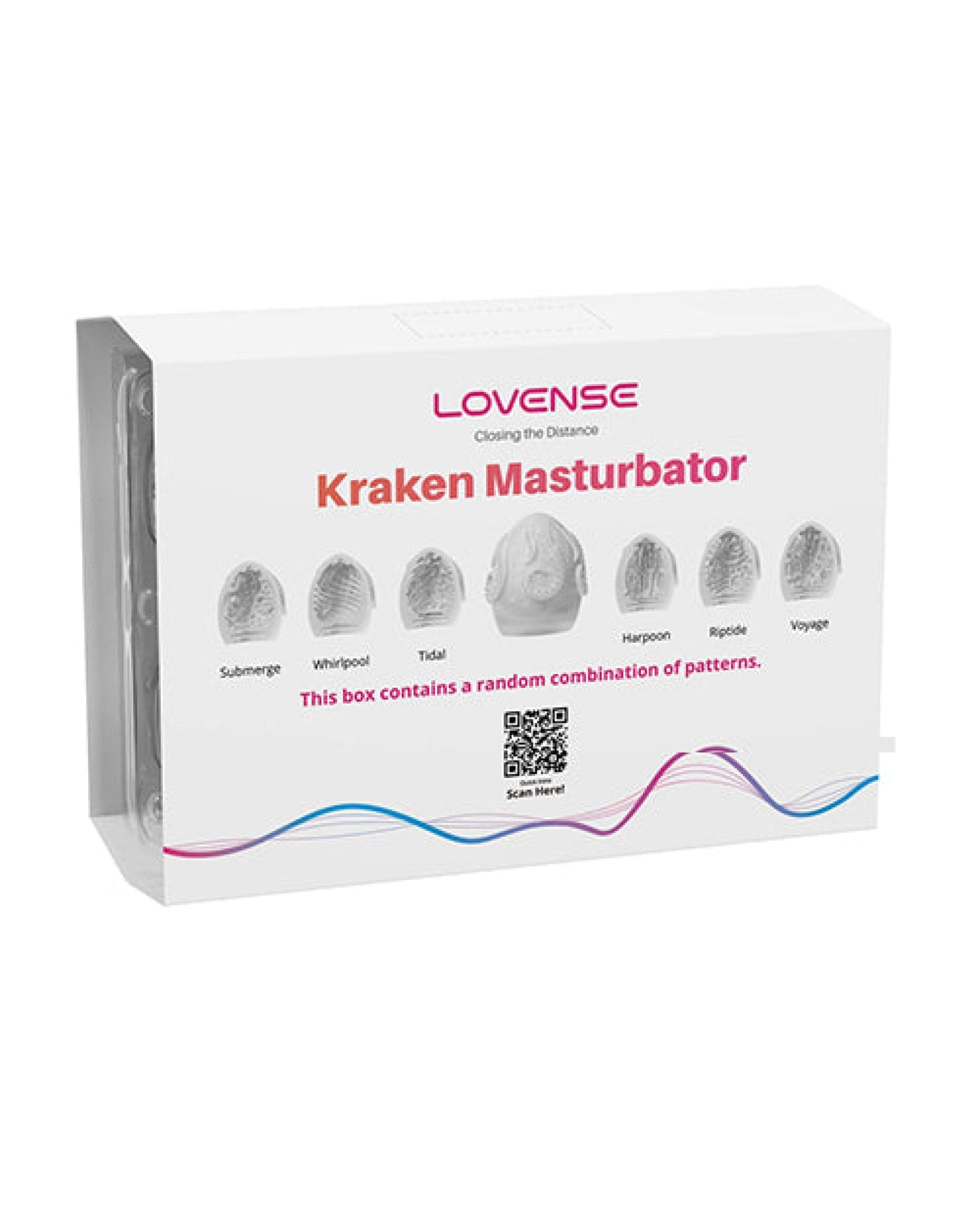 Doll Authority Dolls & Masturbators Lovense Kraken  Egg 6-pack - White