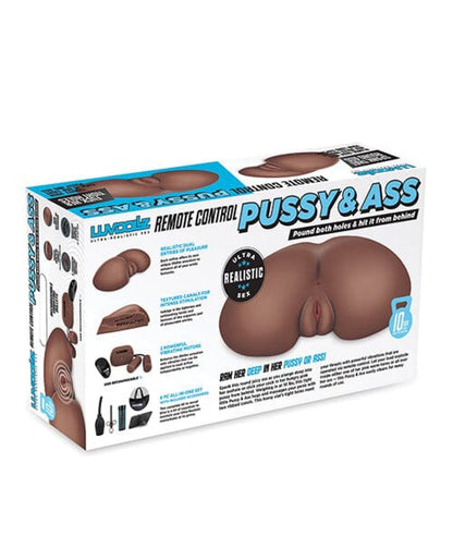 Doll Authority Dolls & Masturbators Luvdolz Remote Control Rechargeable Pussy & Ass W-douche - Mocha