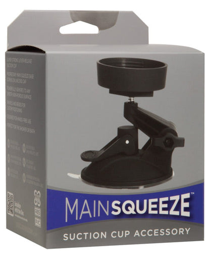 Doll Authority Dolls & Masturbators Main Squeeze Suction Cup Accessory - Black