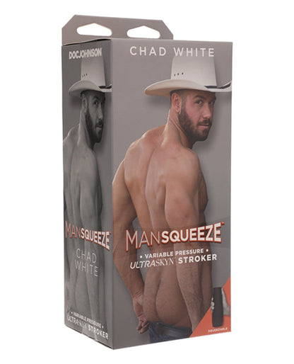 Doll Authority Dolls & Masturbators Man Squeeze Ultraskyn Ass Stroker - Chad White