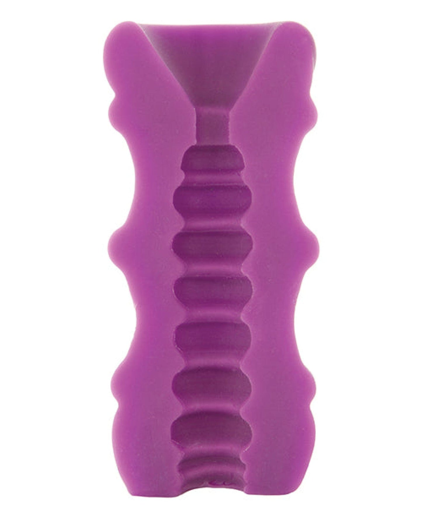 Doll Authority Dolls & Masturbators Mood Ultraskyn Thick Ribbed Stroker - Purple