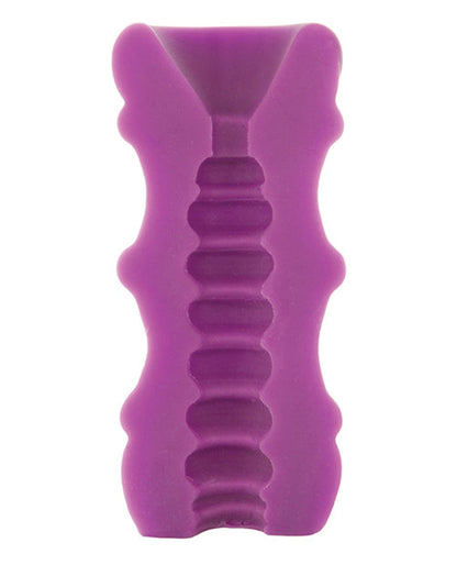 Doll Authority Dolls & Masturbators Mood Ultraskyn Thick Ribbed Stroker - Purple