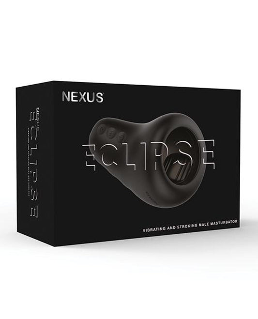 Doll Authority Dolls & Masturbators Nexus Eclipse Vibrating & Stroking Masturbator - Black