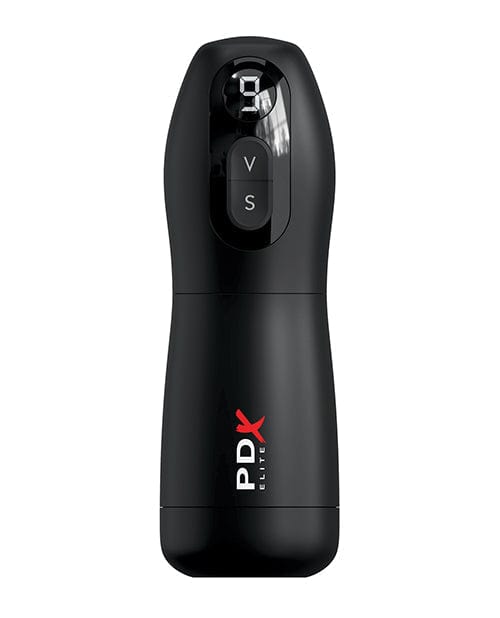 Doll Authority Dolls & Masturbators PDX Elite Suck-O-Matic Vibrating Stroker - Frosted/Black