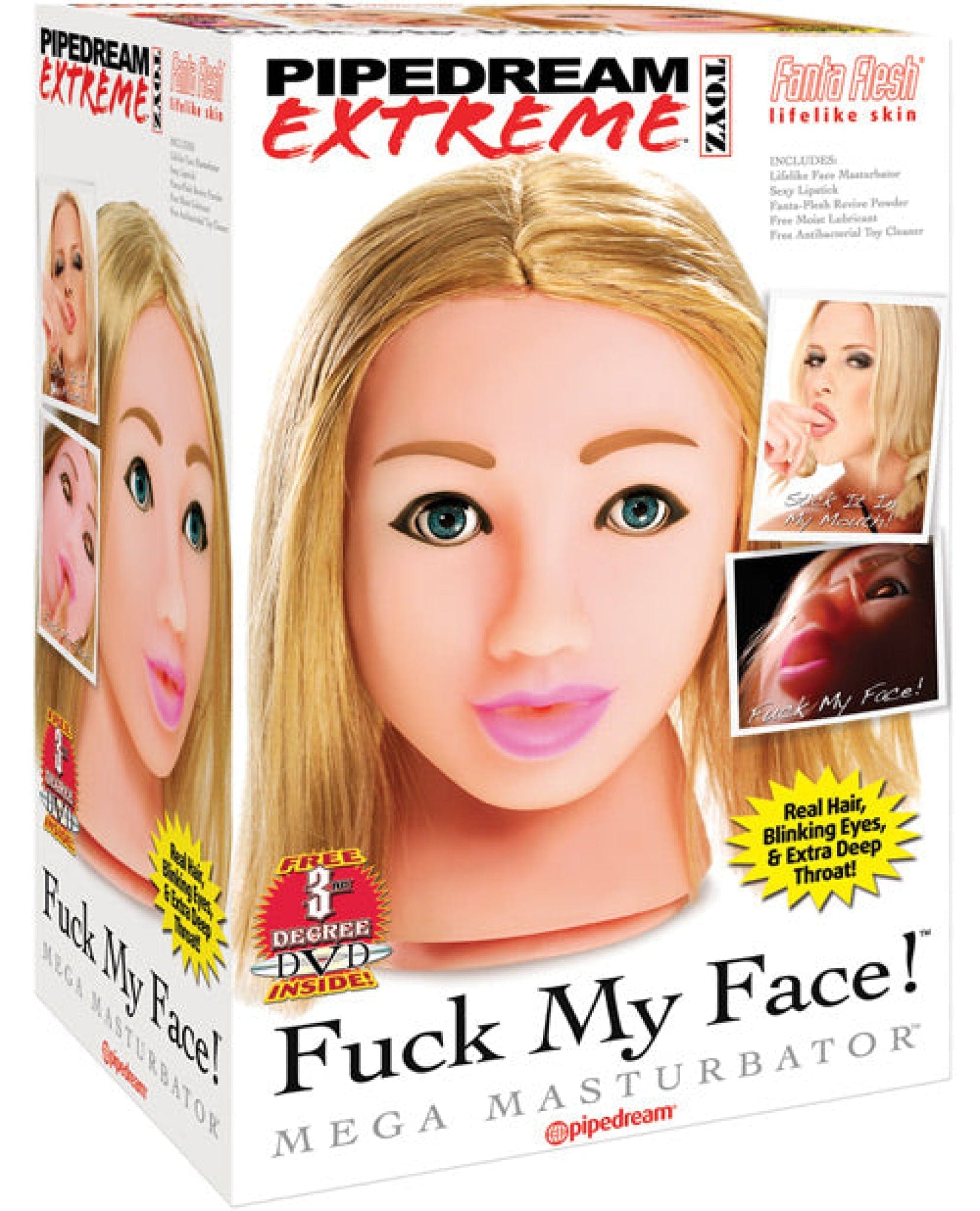 Doll Authority Dolls & Masturbators Blonde Pipedream Extreme Toyz Fuck My Face