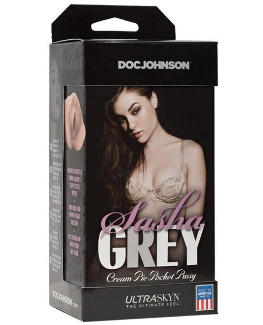 Doll Authority Dolls & Masturbators Sasha Grey Ultraskyn Cream Pie Pocket Pussy