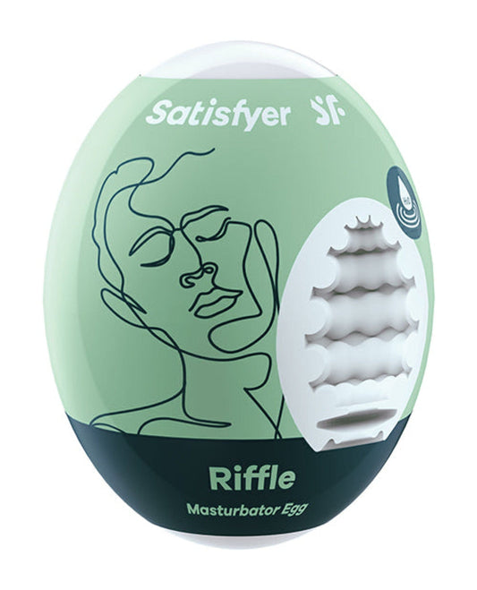 Doll Authority Dolls & Masturbators Satisfyer Masturbator Egg - Riffle