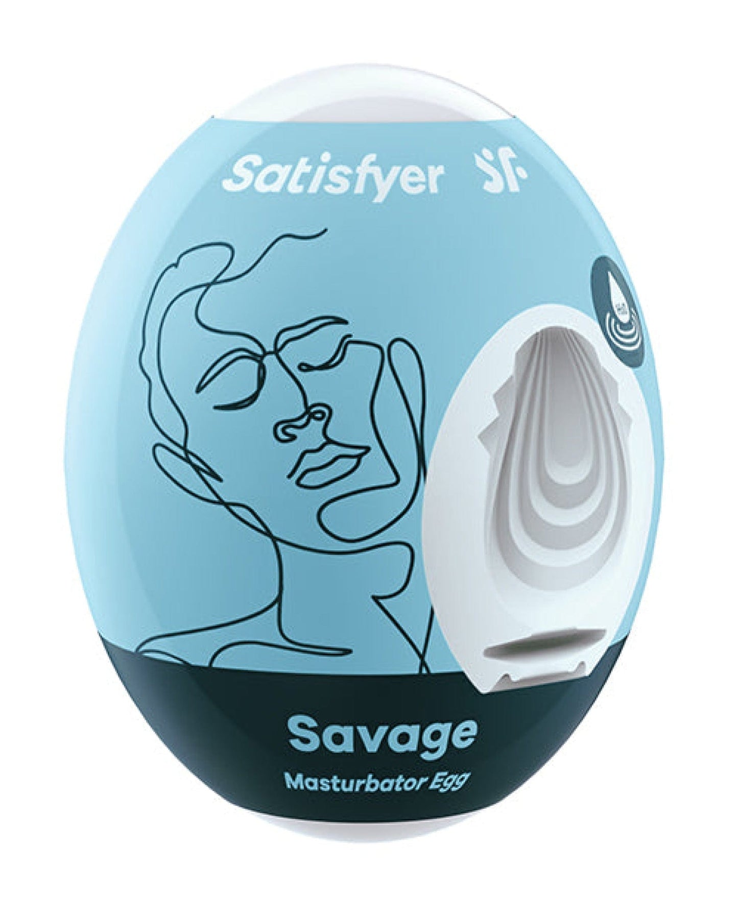 Doll Authority Dolls & Masturbators Satisfyer Masturbator Egg - Savage