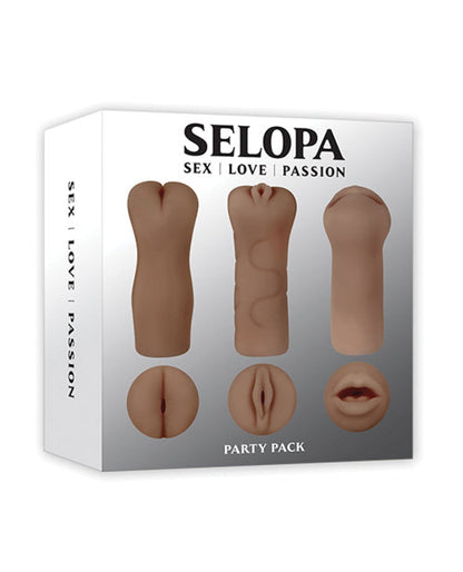 Doll Authority Dolls & Masturbators Selopa Party Pack Strokers - Dark