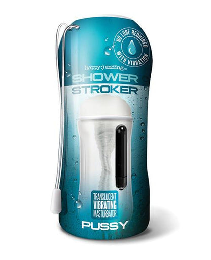 Doll Authority Dolls & Masturbators Shower Stroker Vibrating Pussy - Clear