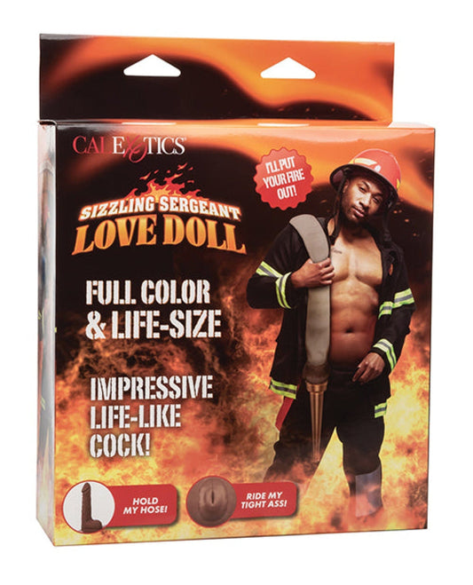 Doll Authority Dolls & Masturbators Sizzling Sergeant Love Doll - Brown