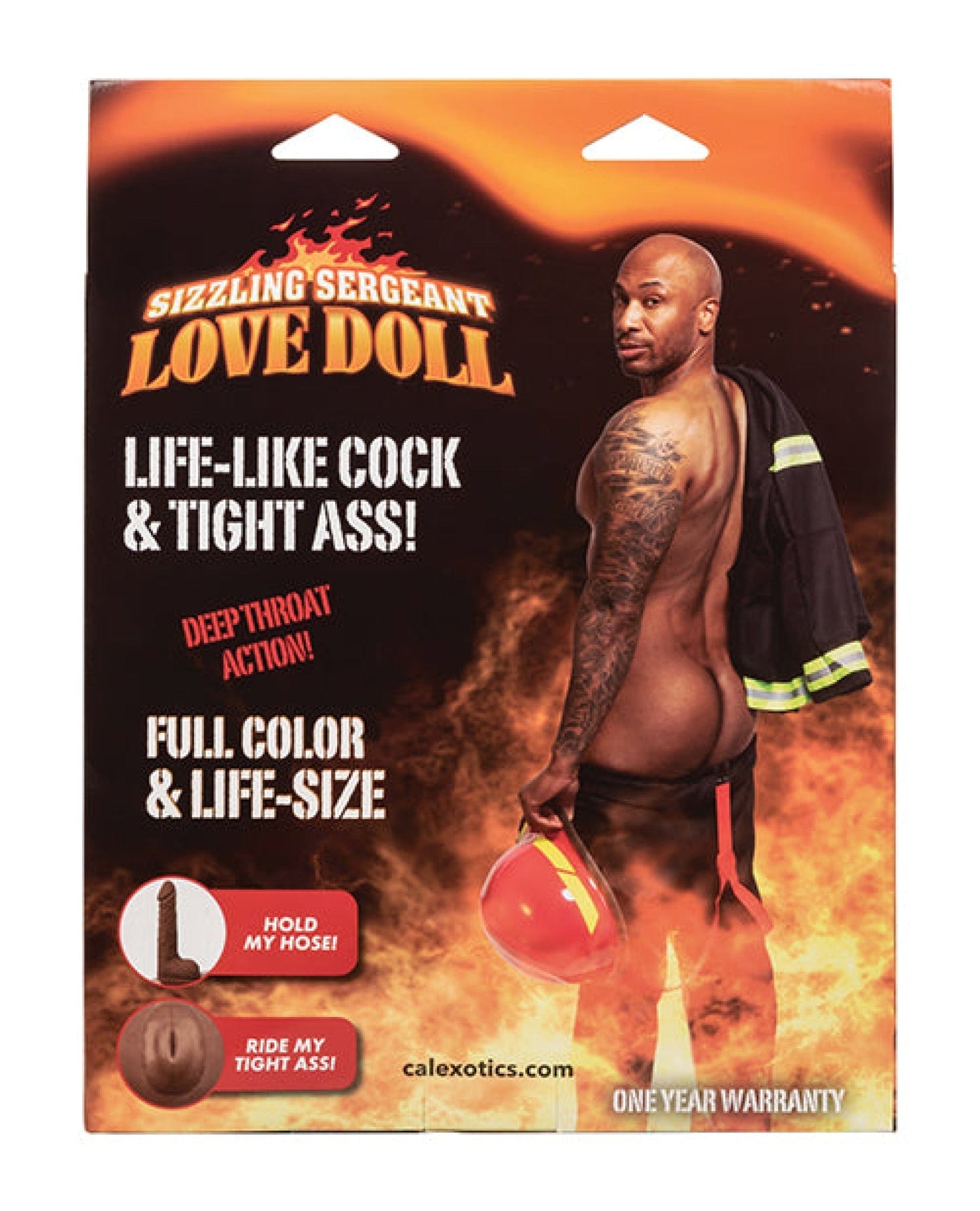 Doll Authority Dolls & Masturbators Sizzling Sergeant Love Doll - Brown