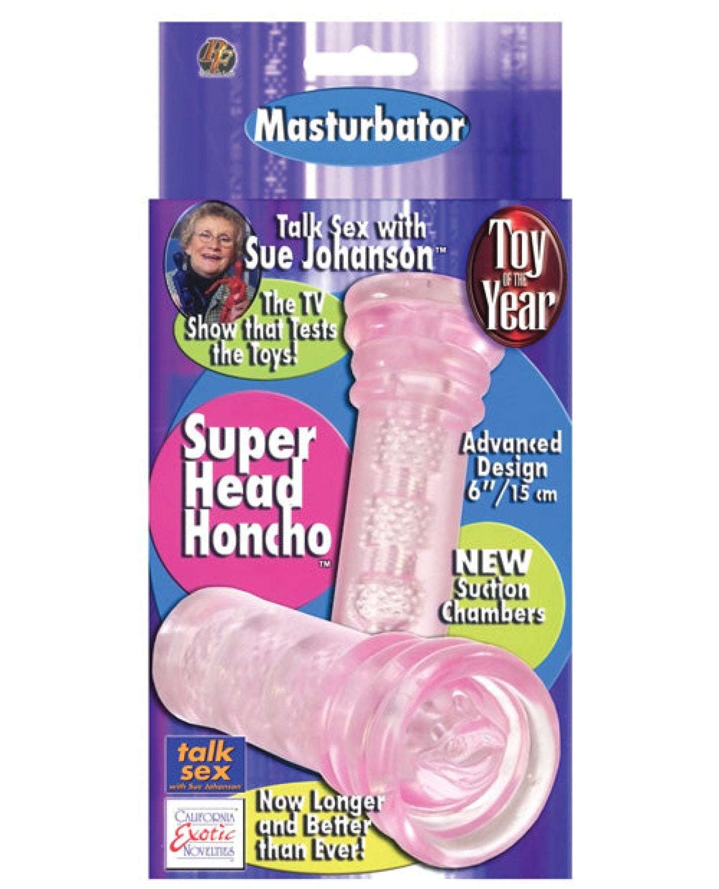 Doll Authority Dolls & Masturbators Sue Johanson Super Head Honcho - Pink