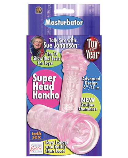 Doll Authority Dolls & Masturbators Sue Johanson Super Head Honcho - Pink