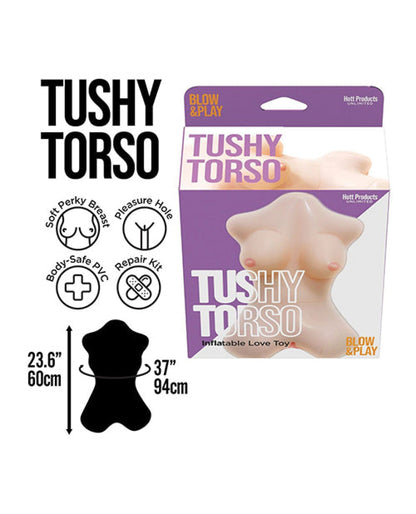 Doll Authority Dolls & Masturbators Tushy Torso Blow Up Doll w/Vagina Hole